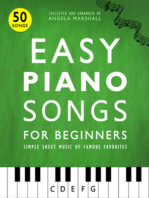 cover image of Easy Piano Songs for Beginners
